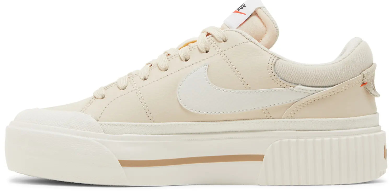 Wmns Court Legacy Lift 'Pearl White'