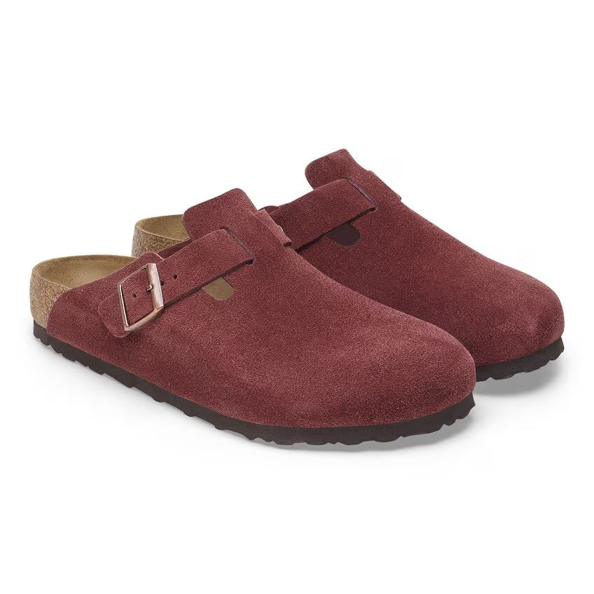 Birkenstock Boston Soft Footbed Burgundy