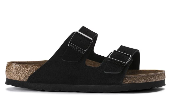 Arizona Soft Footbed Suede Leather Taupe