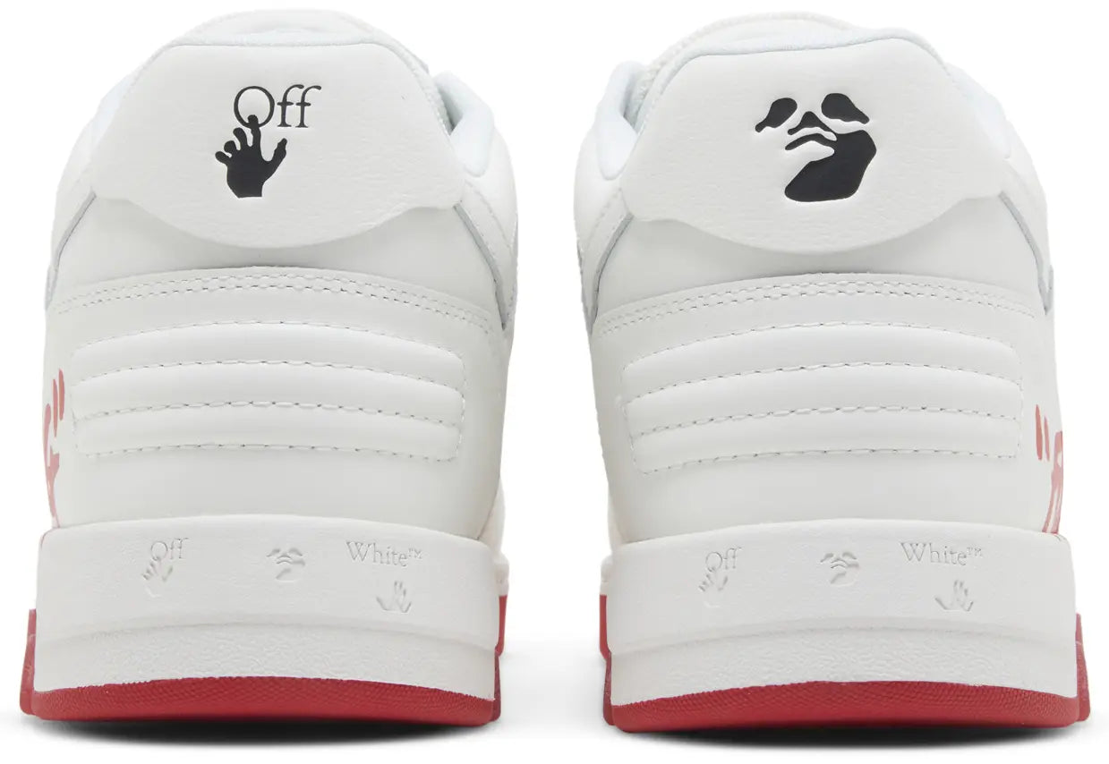 Off-White Out of Office Low 'For Walking - White Red' 2023