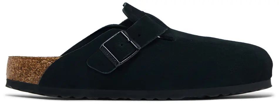 Birkenstock Boston Soft Footbed Black