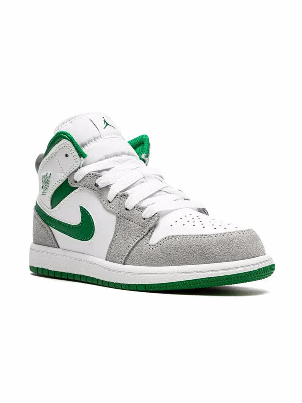 Jordan 1 Mid SE "Grey/Green" sneakers