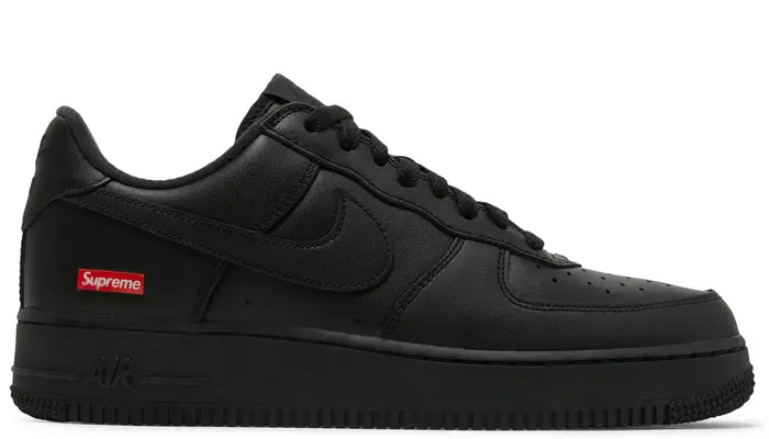Supreme x Air Force 1 Low 'Box Logo - Black'