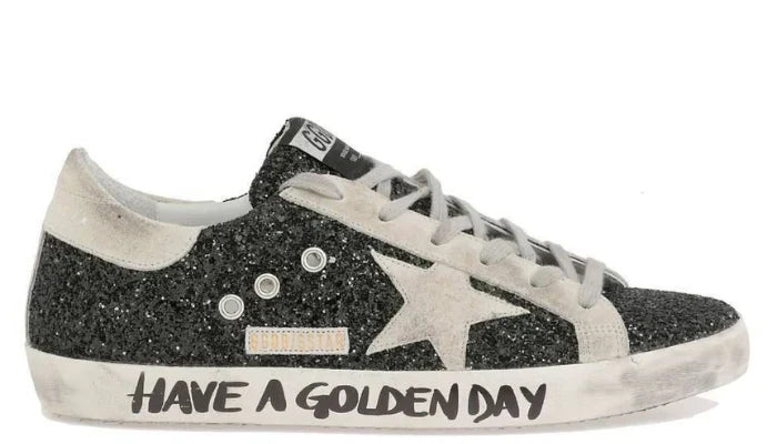 Golden Goose Deluxe Brand Superstar Glitter Women’s Sneakers