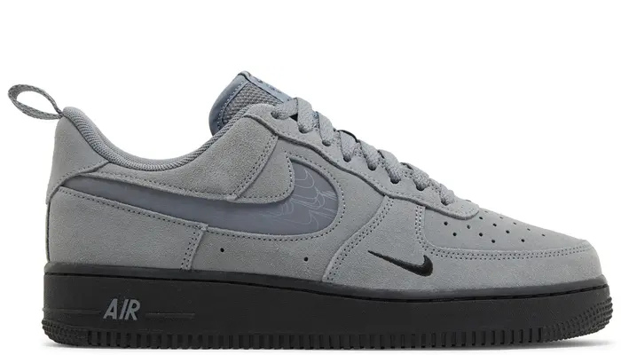 Air Force 1 '07 LV8 'Reflective Swoosh - Cool Grey'