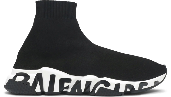 Balenciaga Speed Trainer 'Graffiti - Black White'