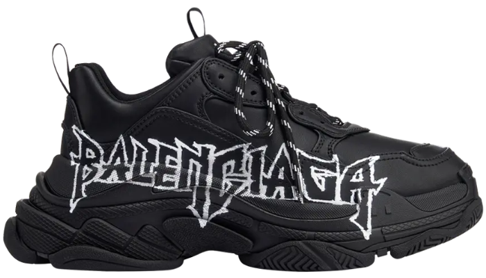 Balenciaga Triple S Sneaker 'DIY Metal - Black White'