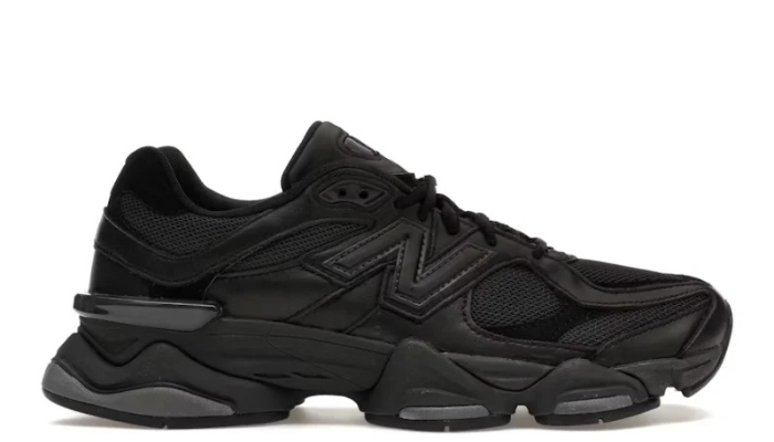 New Balance 9060 – Triple Black Leather