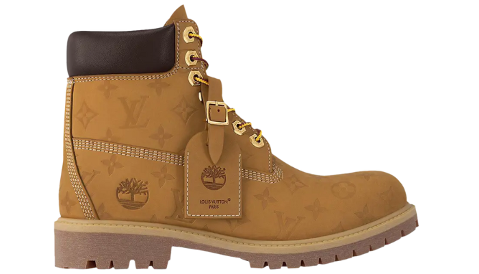 Louis Vuitton x 6 Inch Ankle Boot 'Embossed Monogram - Wheat'