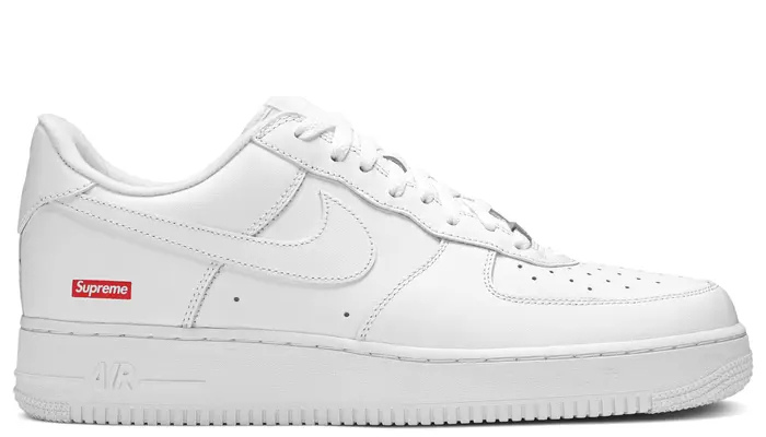 Supreme x Air Force 1 Low 'Box Logo - White'