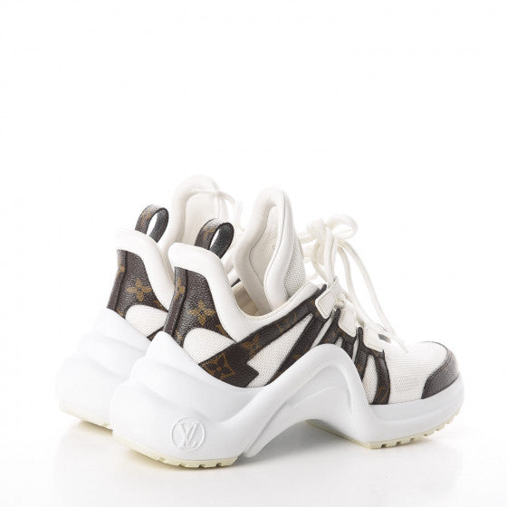 Louis Vuitton Wmns Archlight Sneaker 'White Brown'