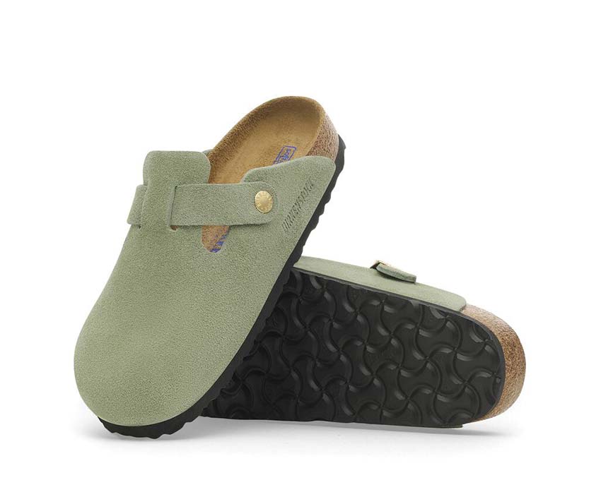 Birkenstock Boston Soft Footbed Suede