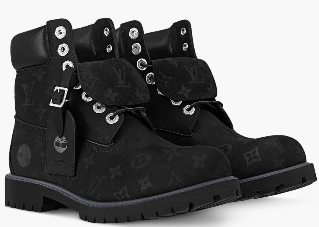 Louis Vuitton x 6 Inch Ankle Boot 'Embossed Monogram - Black'