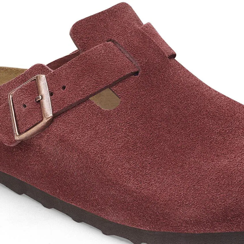 Birkenstock Boston Soft Footbed Burgundy
