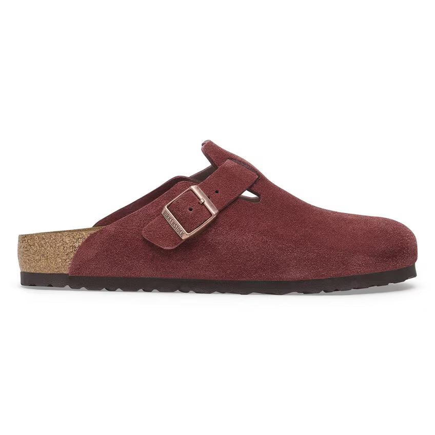 Birkenstock Boston Soft Footbed Burgundy