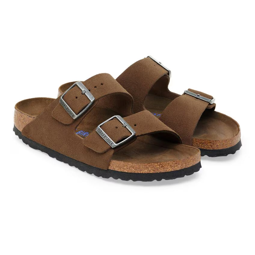 Birkenstock Arizona Soft Footbed Suede Taupe