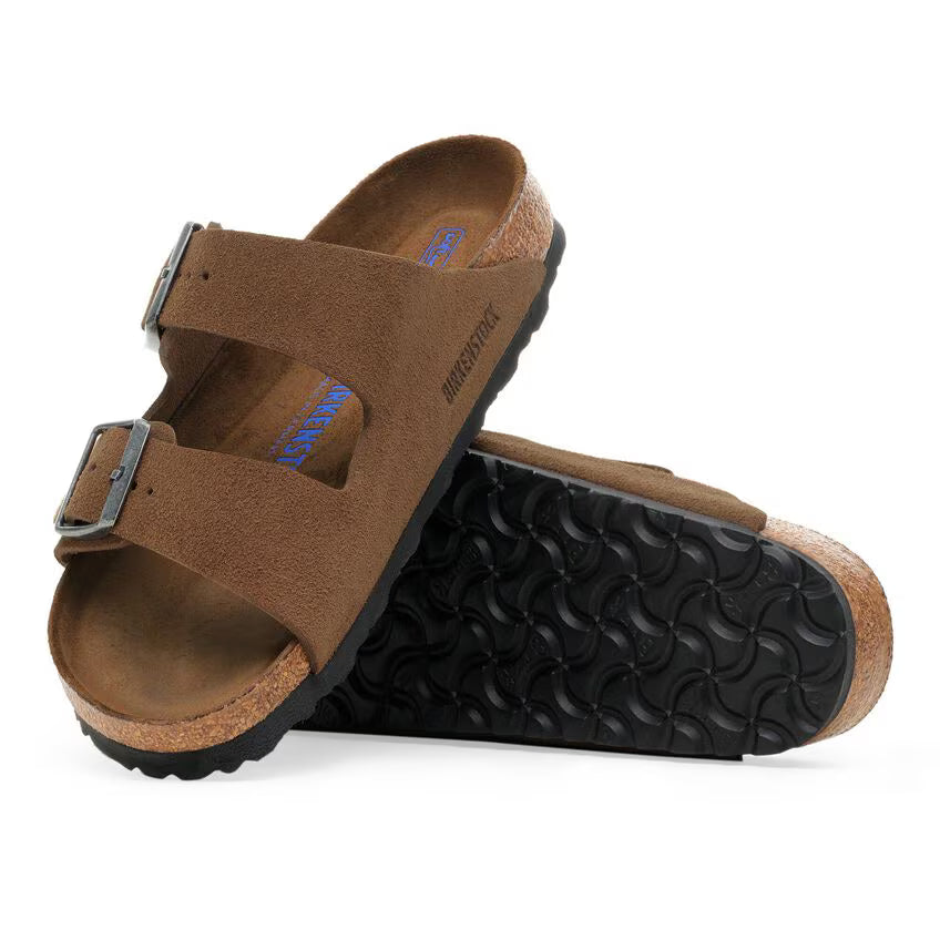 Birkenstock Arizona Soft Footbed Suede Taupe