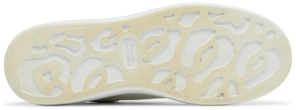 Alexander McQueen Oversized Sneaker 'White Metallic Platinum'