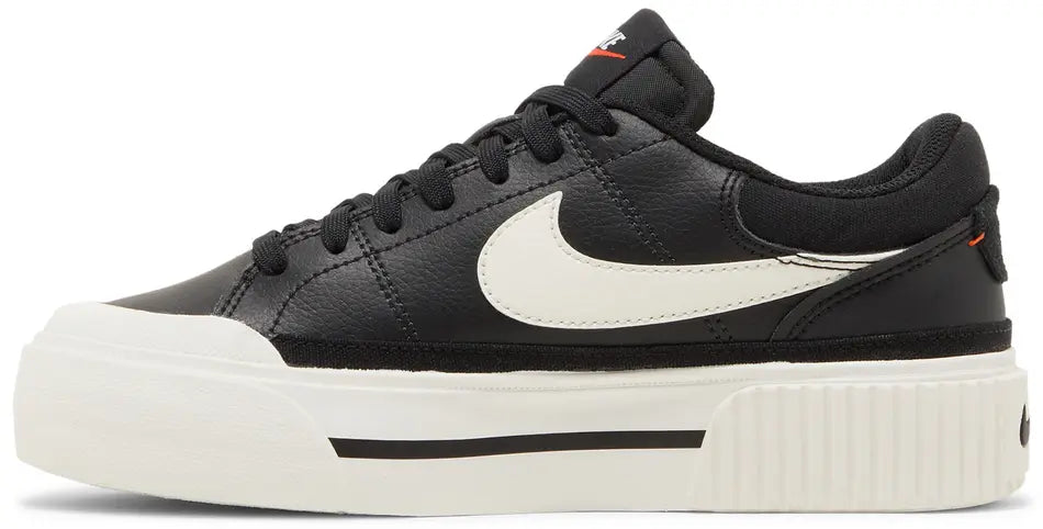 Nike Court Legacy Lift – Black white