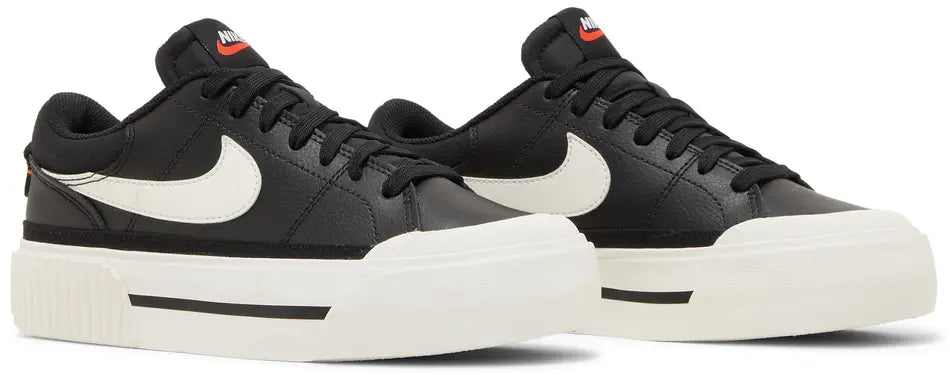 Nike Court Legacy Lift – Black white