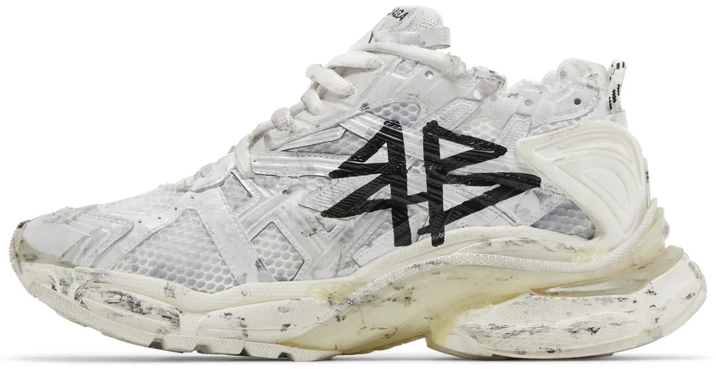Balenciaga Runner Sneaker 'Graffiti - White Black'