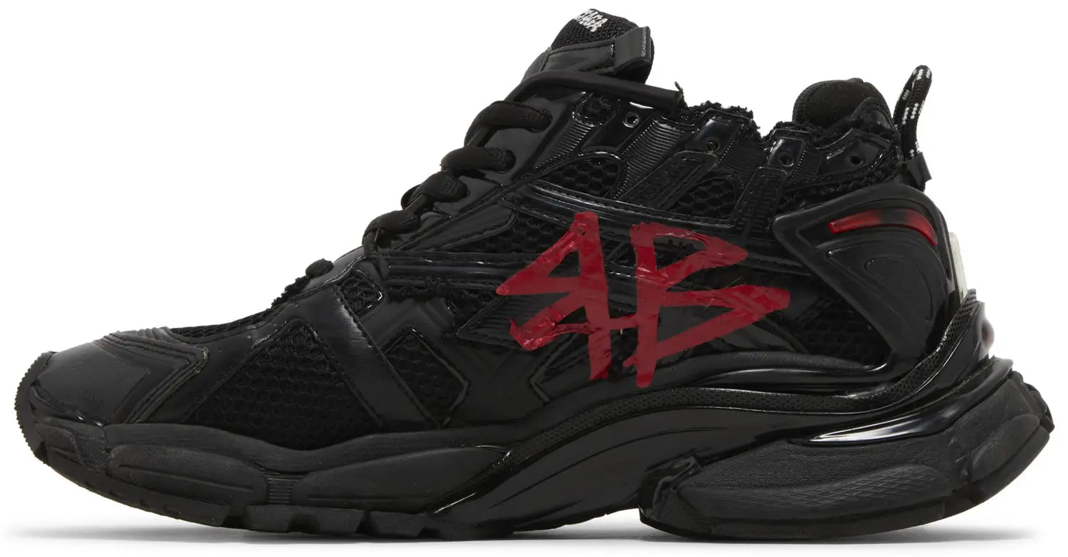 Balenciaga Runner Sneaker 'Graffiti - Black Red'