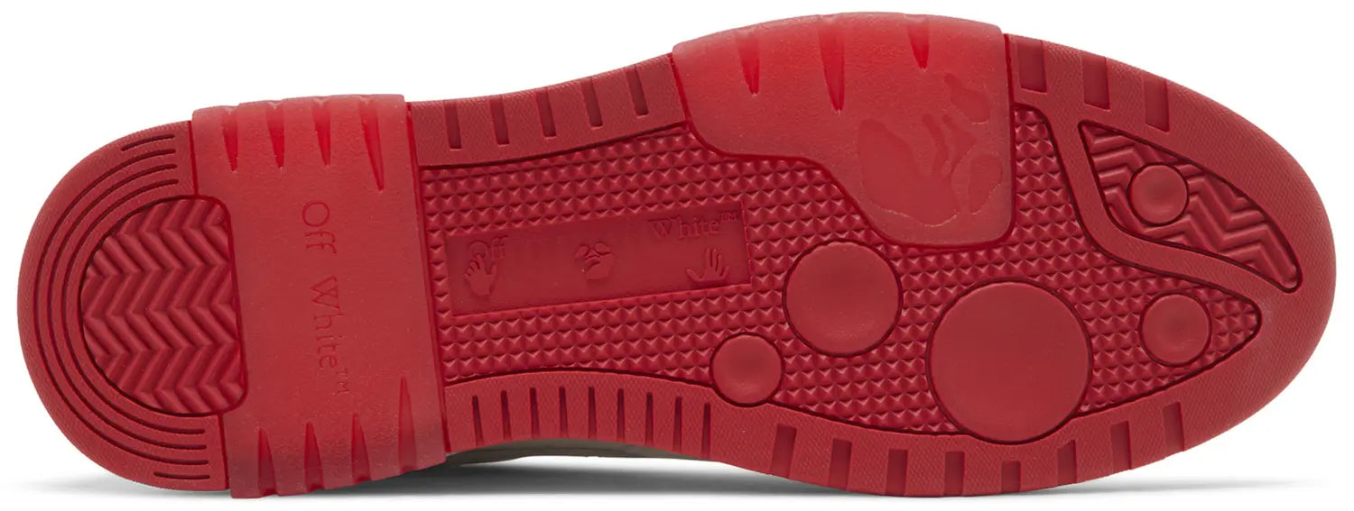 Off-White Out of Office Low 'For Walking - White Red' 2023