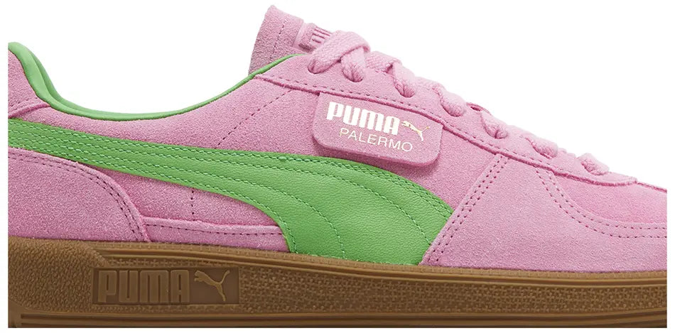Palermo "Pink/Delight Green/Gum" sneakers