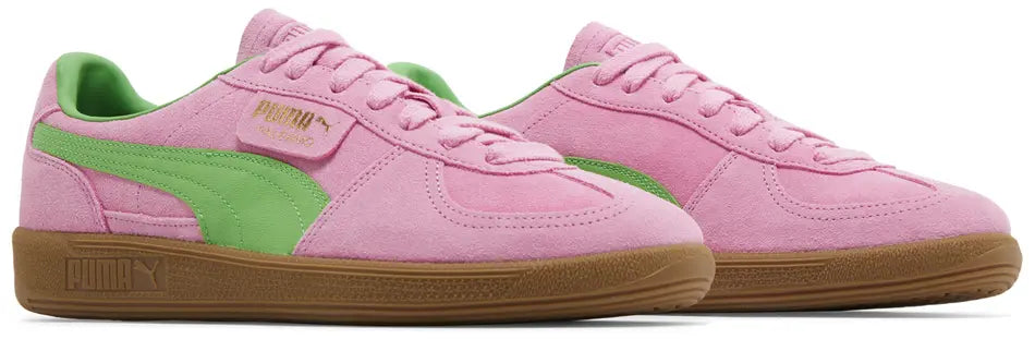 Palermo "Pink/Delight Green/Gum" sneakers