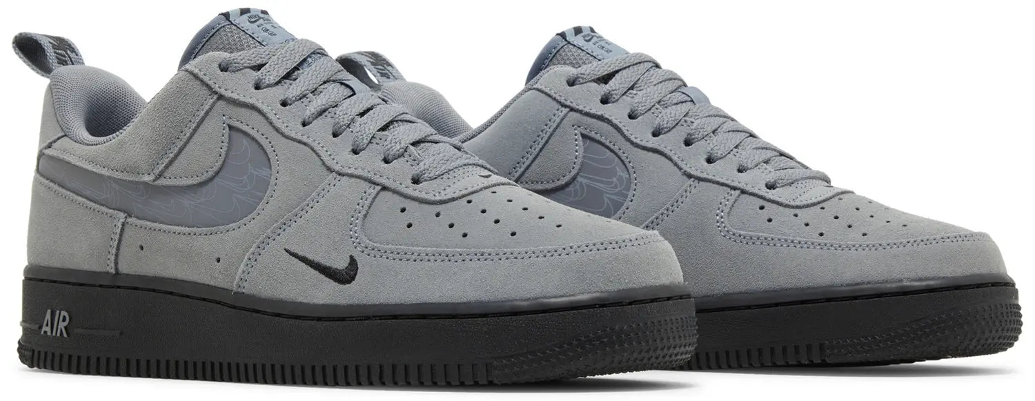 Air Force 1 '07 LV8 'Reflective Swoosh - Cool Grey'