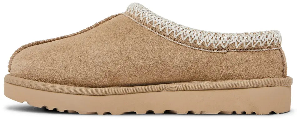 UGG   “Tasmen   Beige"   suede   slippers