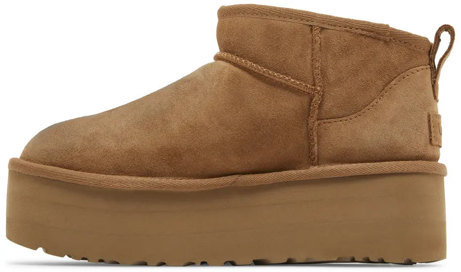 UGG Classic Ultra Mini Platform chestnut