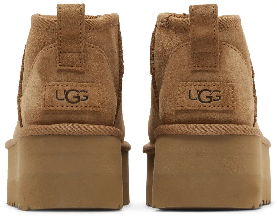 UGG Classic Ultra Mini Platform chestnut