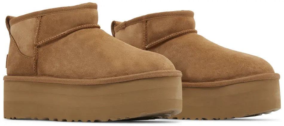 UGG Classic Ultra Mini Platform chestnut