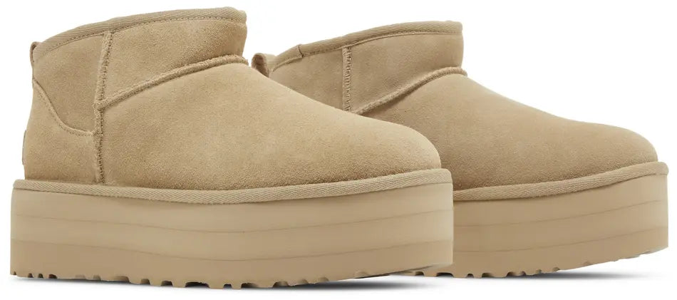UGG Classic Ultra Mini Platform chestnut