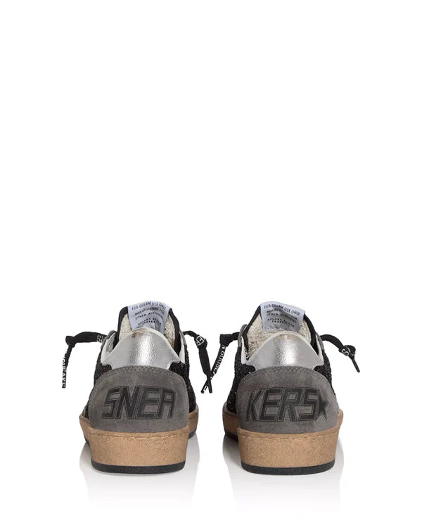 Women's gray and black Ball Star LTD in glitter with Skins