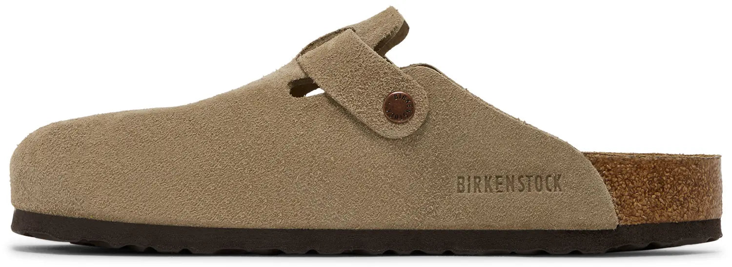 Boston Soft Footbed Suede 'Taupe'