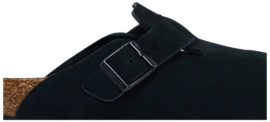 Birkenstock Boston Soft Footbed Black