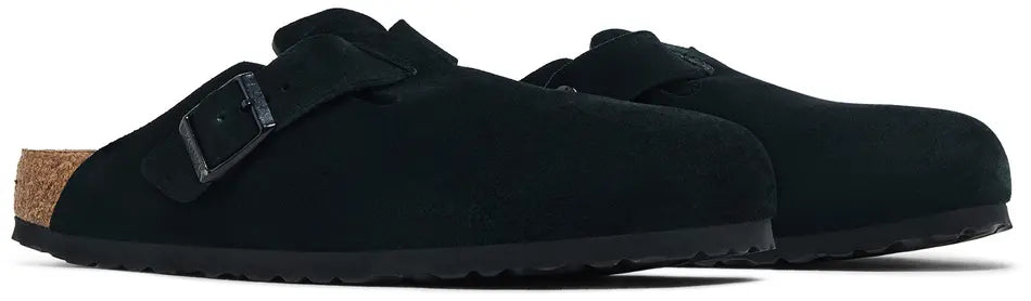 Birkenstock Boston Soft Footbed Black