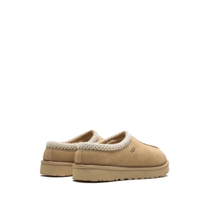 UGG   “Tasmen   Beige"   suede   slippers