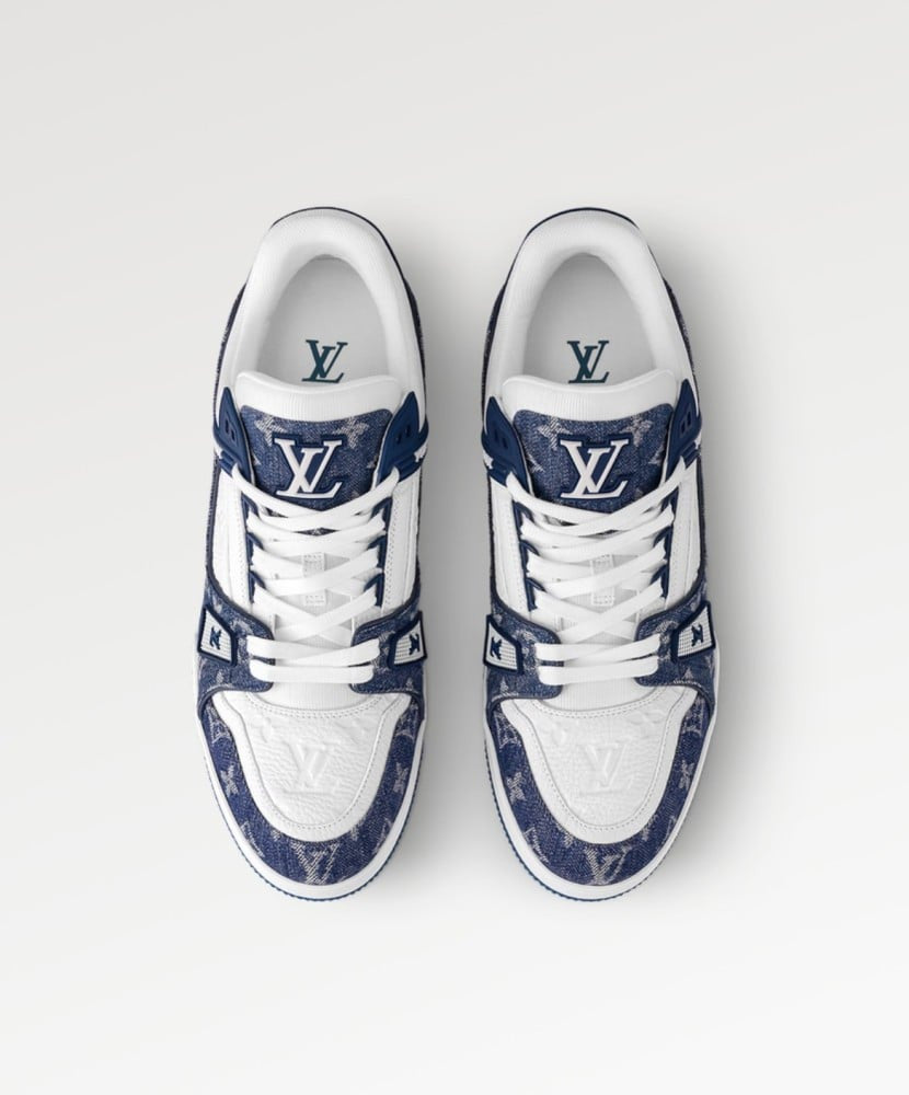 Louis Vuitton Trainer Low 'Monogram Denim'