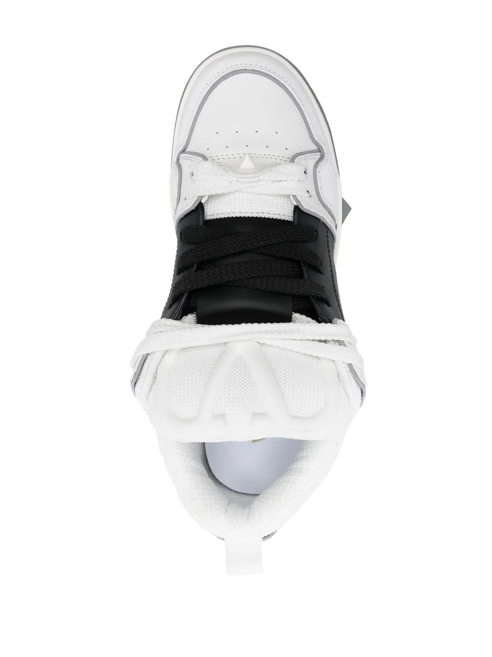 Valentino Open Skate Sneaker 'White Black'