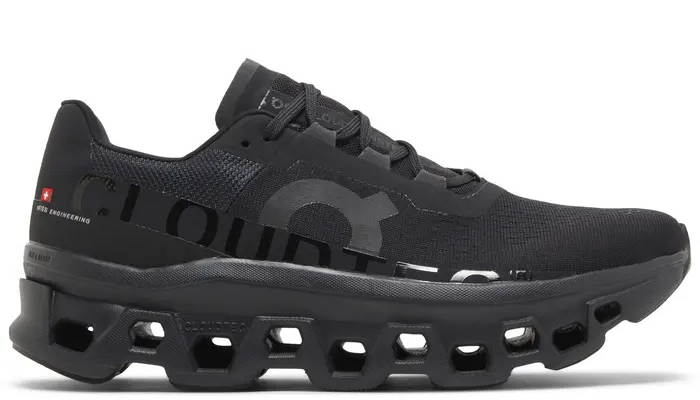 On Cloudmonster 'All Black'