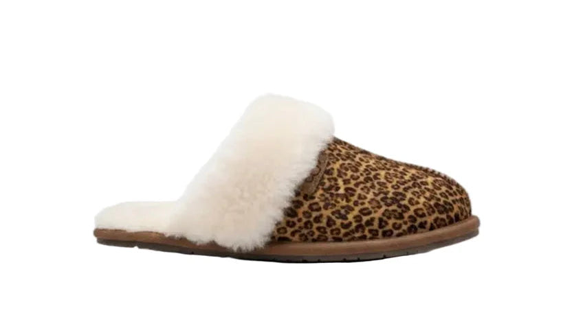 UGG Scuffette II Snow Leopard Slipper