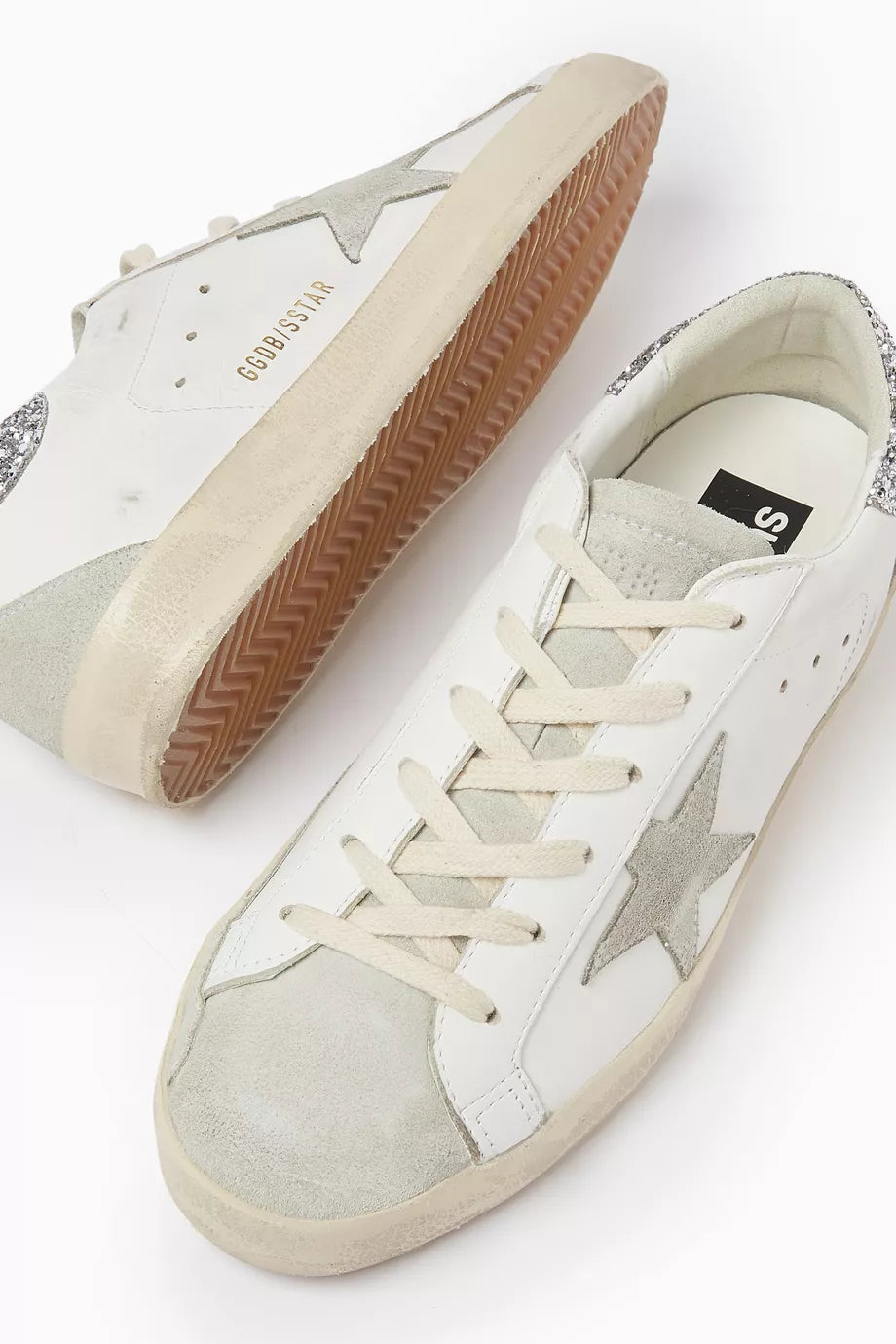 GOLDEN GOOSE Leather Super-Star Sneakers