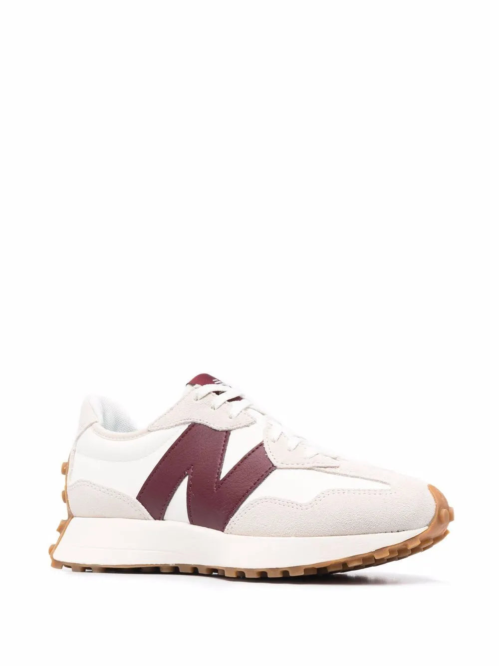 New Balance 327 'White Dark Red'