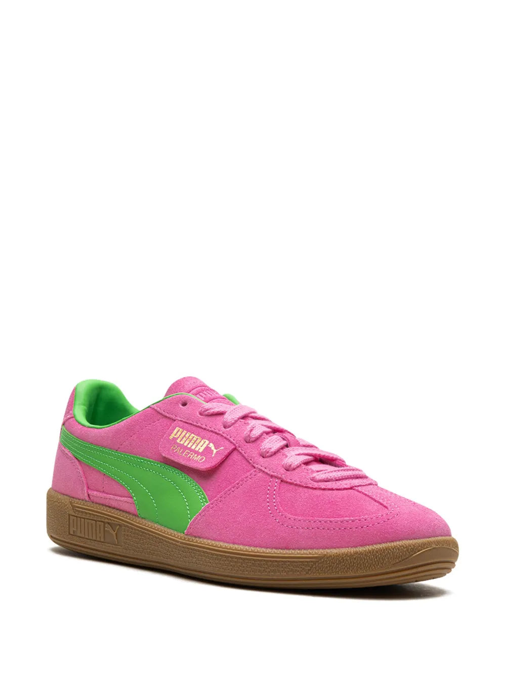 Palermo "Pink/Delight Green/Gum" sneakers