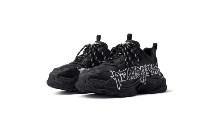 Balenciaga Triple S Sneaker 'DIY Metal - Black White'