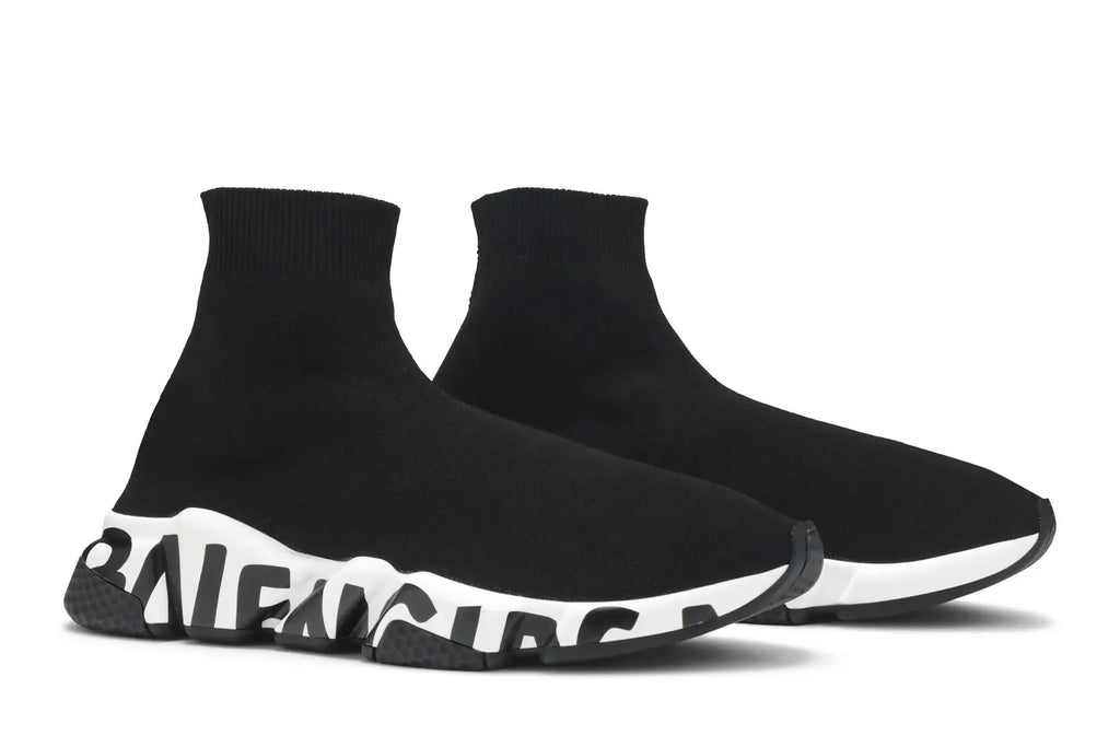 Balenciaga Speed Trainer 'Graffiti - Black White'
