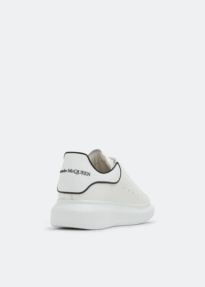 Alexander McQueen Oversized Sneaker 'New Tech Calf - White Black' 2020